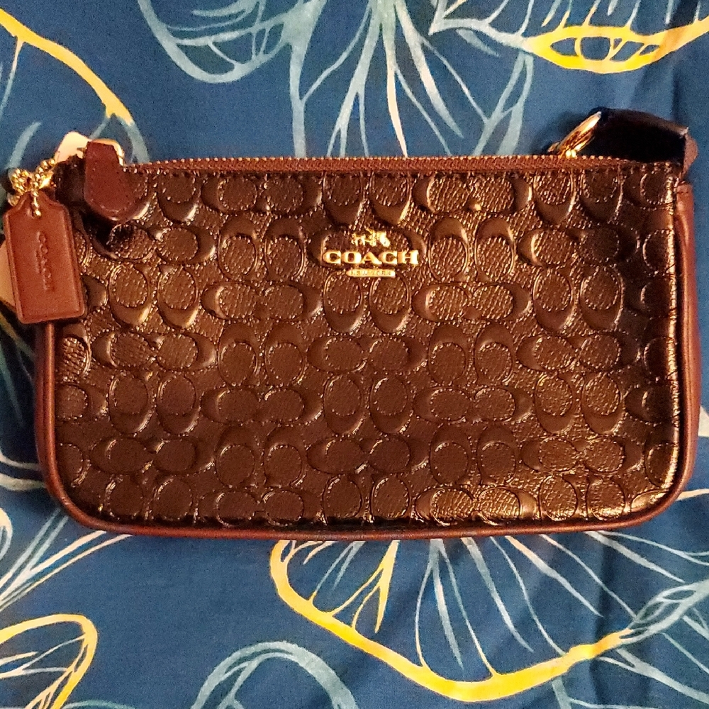 Coach Black & Oxblood Nolita